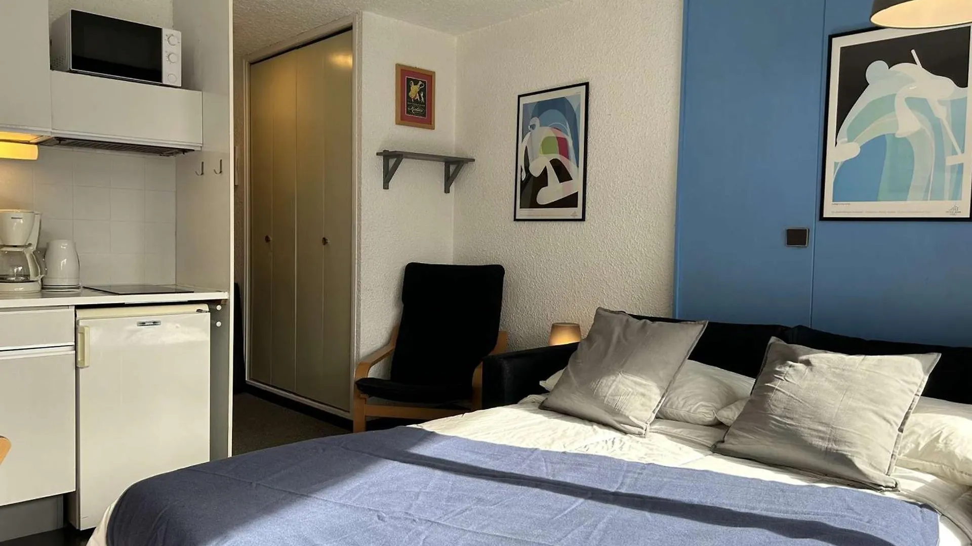 Apartment Confortable Studio 2 Pers. A Montgenevre, Balcon Ouest, Bien Equipe, Parking, Options Wifi Et Linge - Fr-1-330D-22