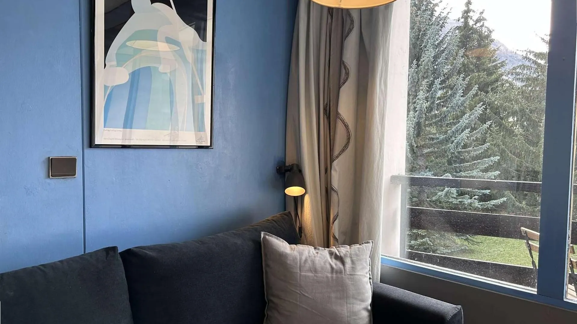 Confortable Studio 2 Pers. A Montgenevre, Balcon Ouest, Bien Equipe, Parking, Options Wifi Et Linge - Fr-1-330D-22 France