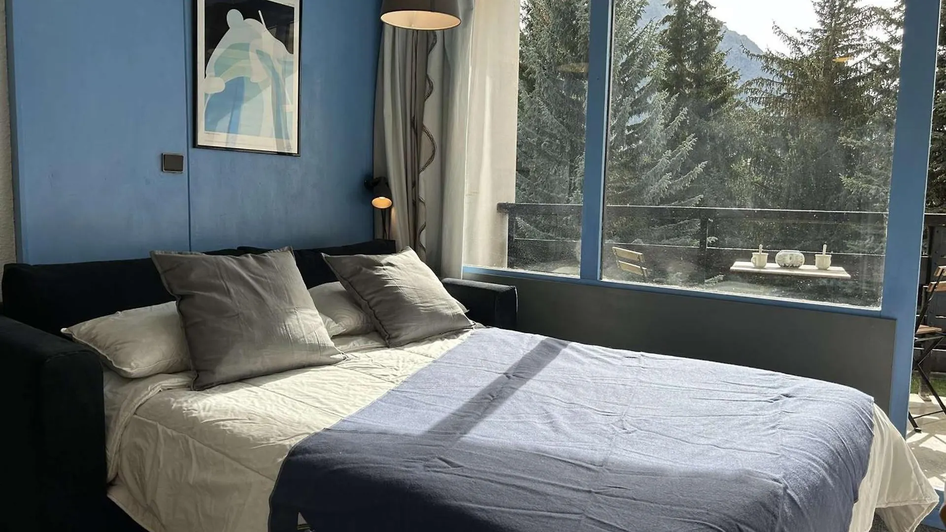 Confortable Studio 2 Pers. A Montgenevre, Balcon Ouest, Bien Equipe, Parking, Options Wifi Et Linge - Fr-1-330D-22 0*, Montgenevre